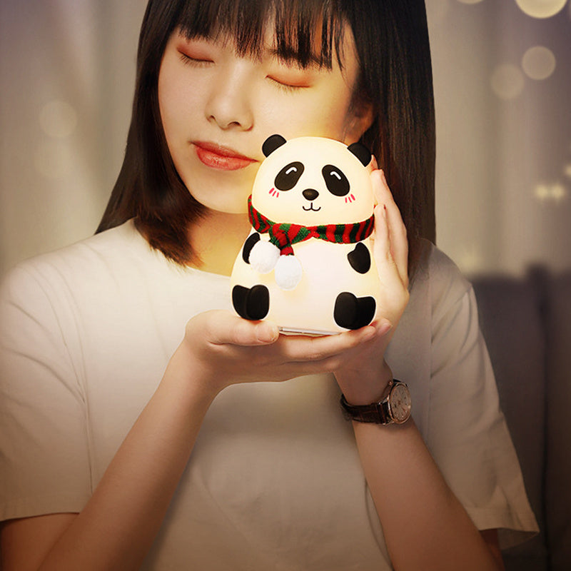 Cartoon Cute Panda Silicone LED Night Light