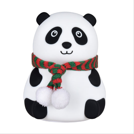 Cartoon Cute Panda Silicone LED Night Light