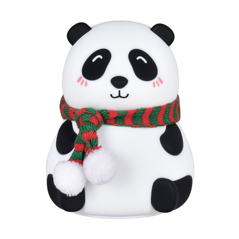 Cartoon Cute Panda Silicone LED Night Light